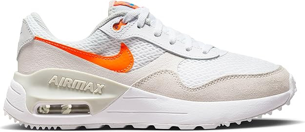 Nike Air Max Systm (GS) Youth White Total Orange Phantom DQ0284-114