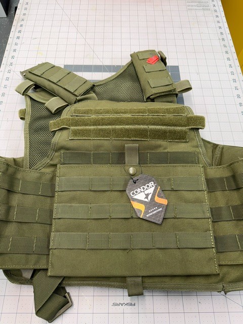 Condor MPOC Plate Carrier Vest OD Olive Drab Green  New