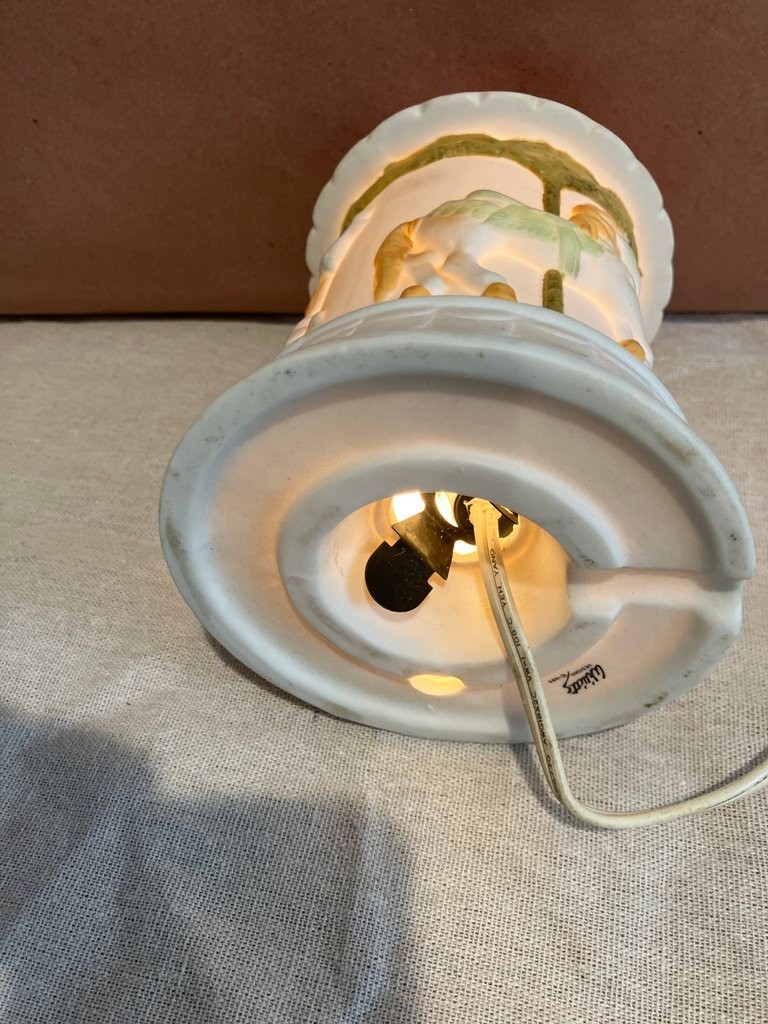 Vintage Carousel Night Light Lamp
