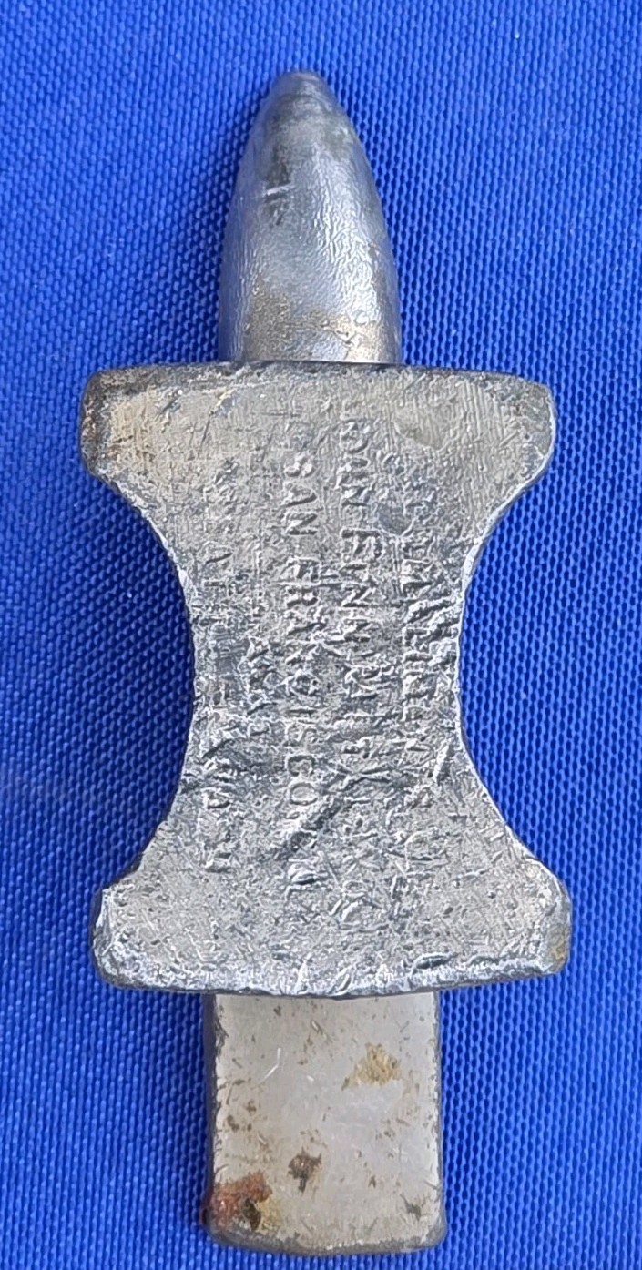 Vintage Jewelers Machinists Miniature Anvil Tool 12 oz WWII