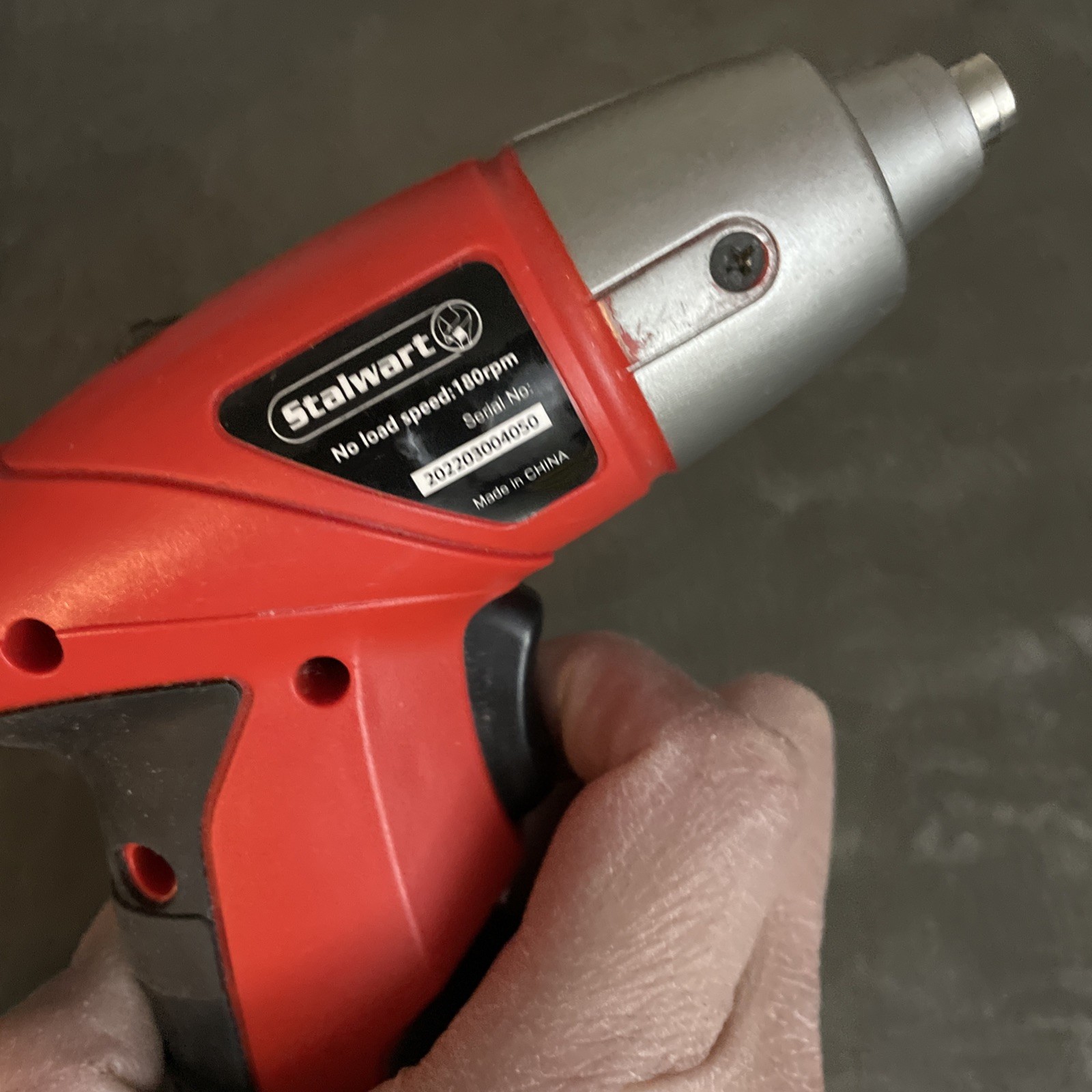 Cordless Screwdriver 4.8V Power Driver Hand Tool Missing Charger