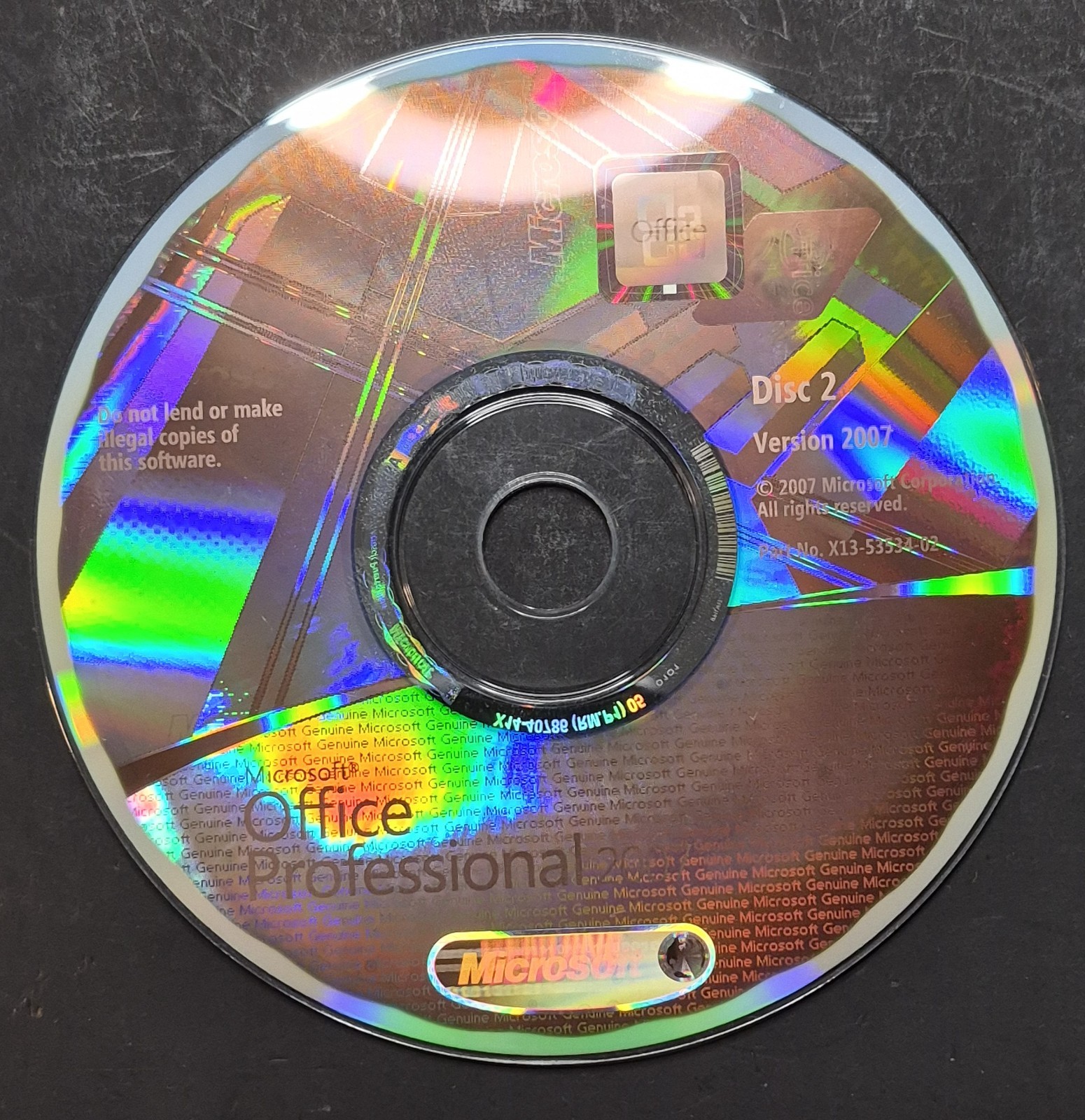 Microsoft Office 2007 Professional Full English Retail Version w/ Product Key