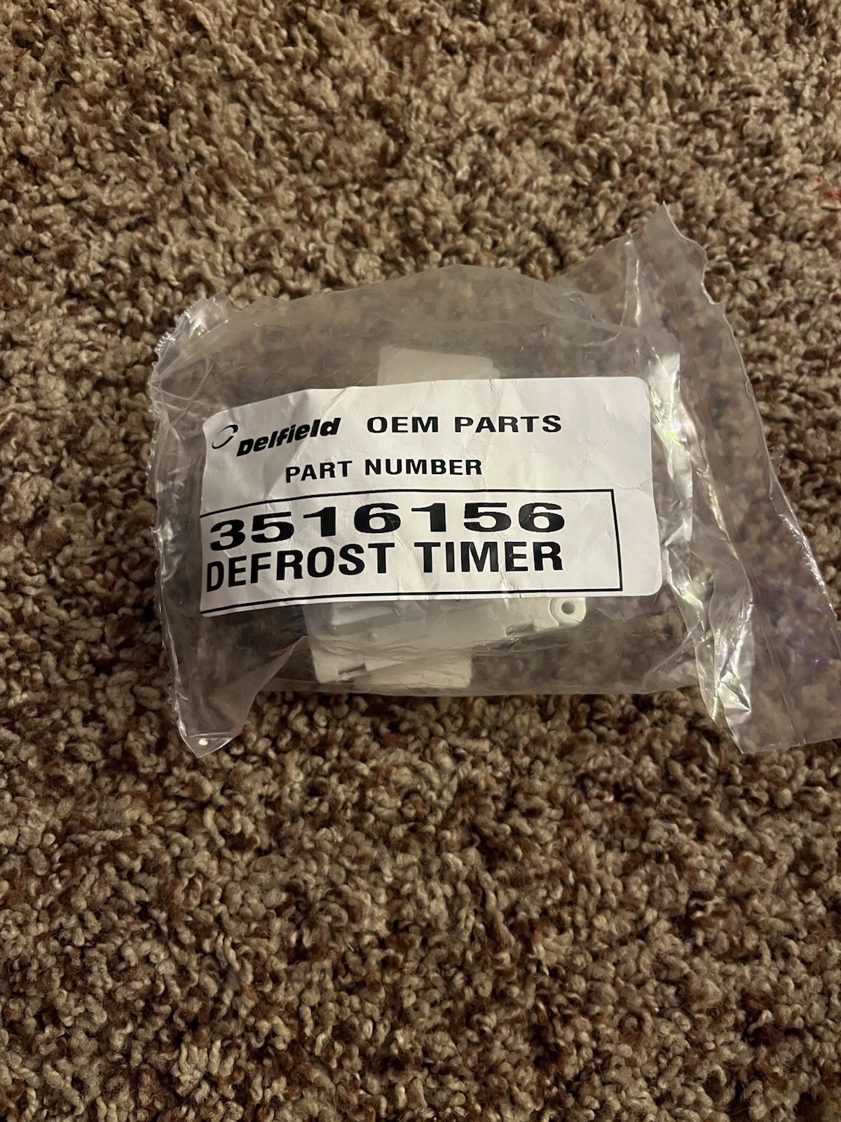 DELFIELD OEM 10A Defrost Timer # 3516156