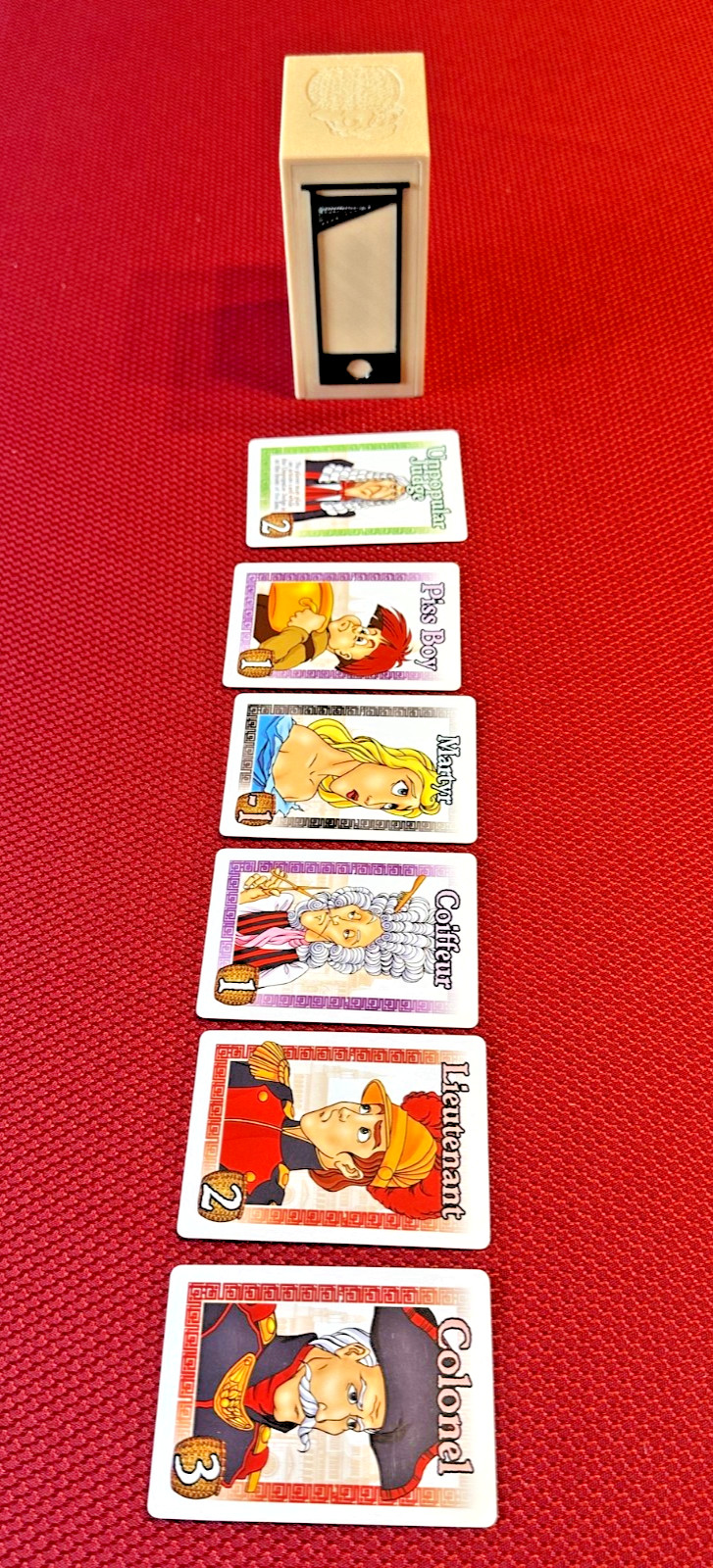Guillotine Game Box