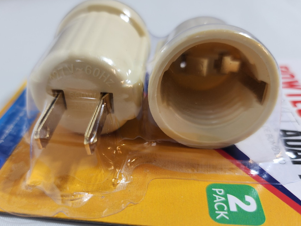 4 Pack E26 Light Socket to Plug Adapter 110V Outlet Converter Bulb Base US