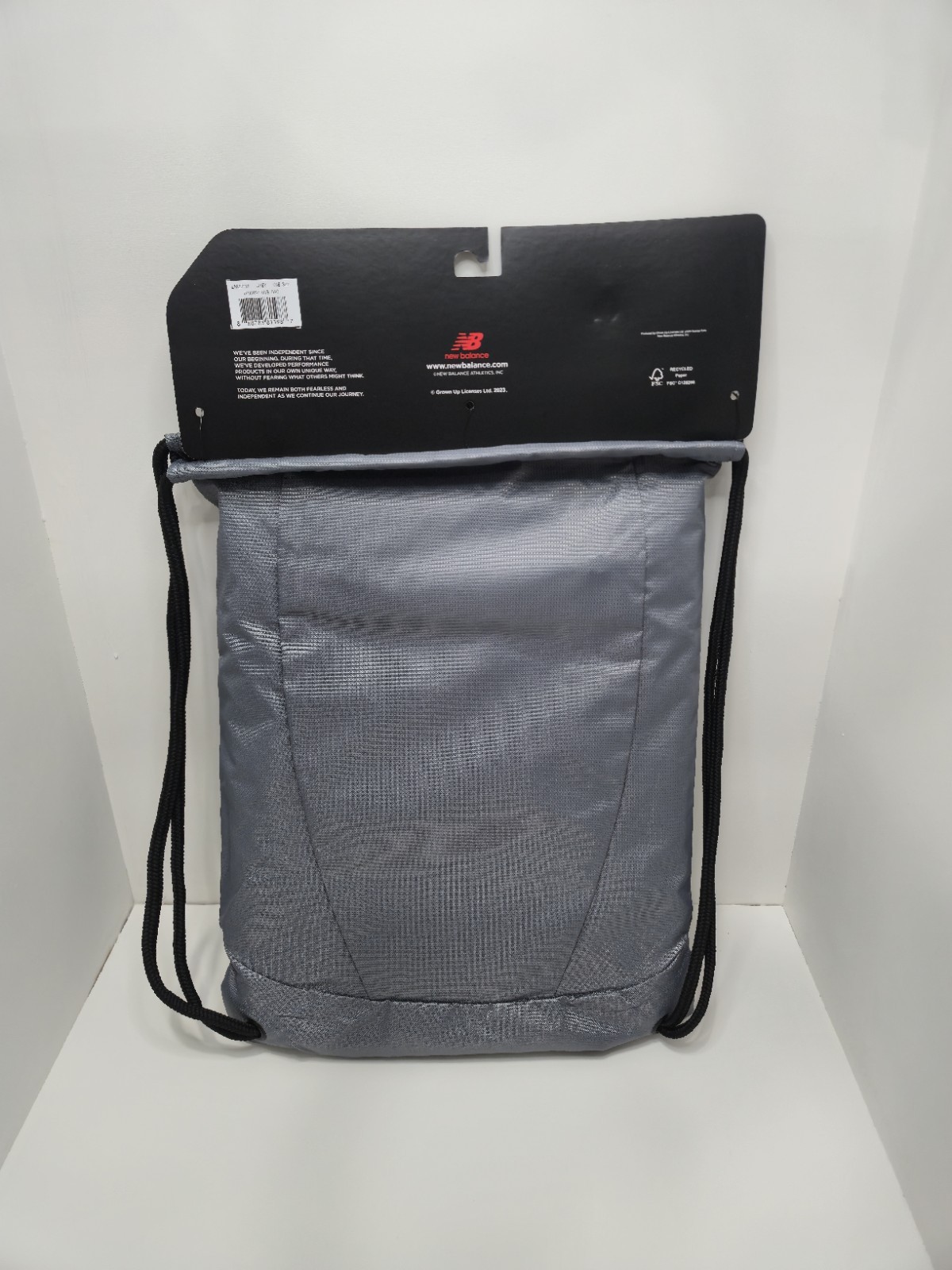 New Balance Drawstring Backpack With Front Pocket