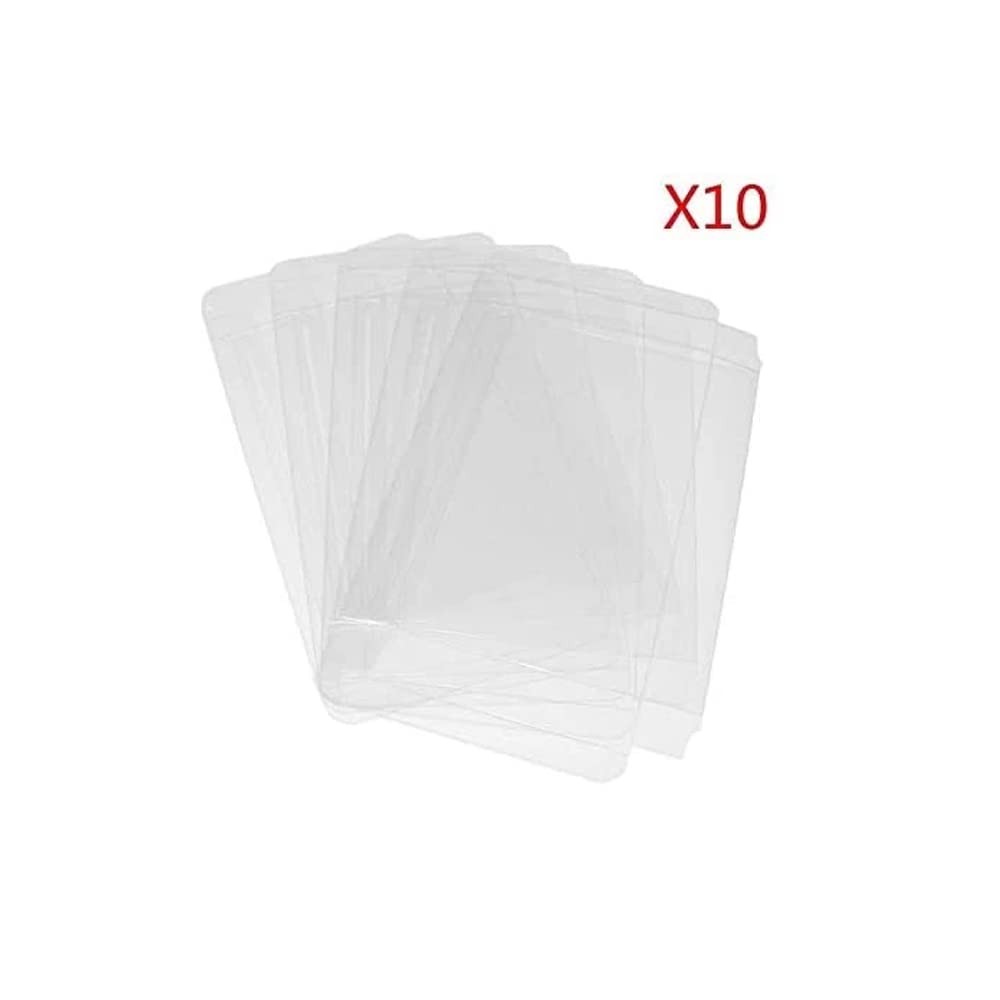 10PCS Clear Box Protector Case for 6in Retro Carded Action Figures Display