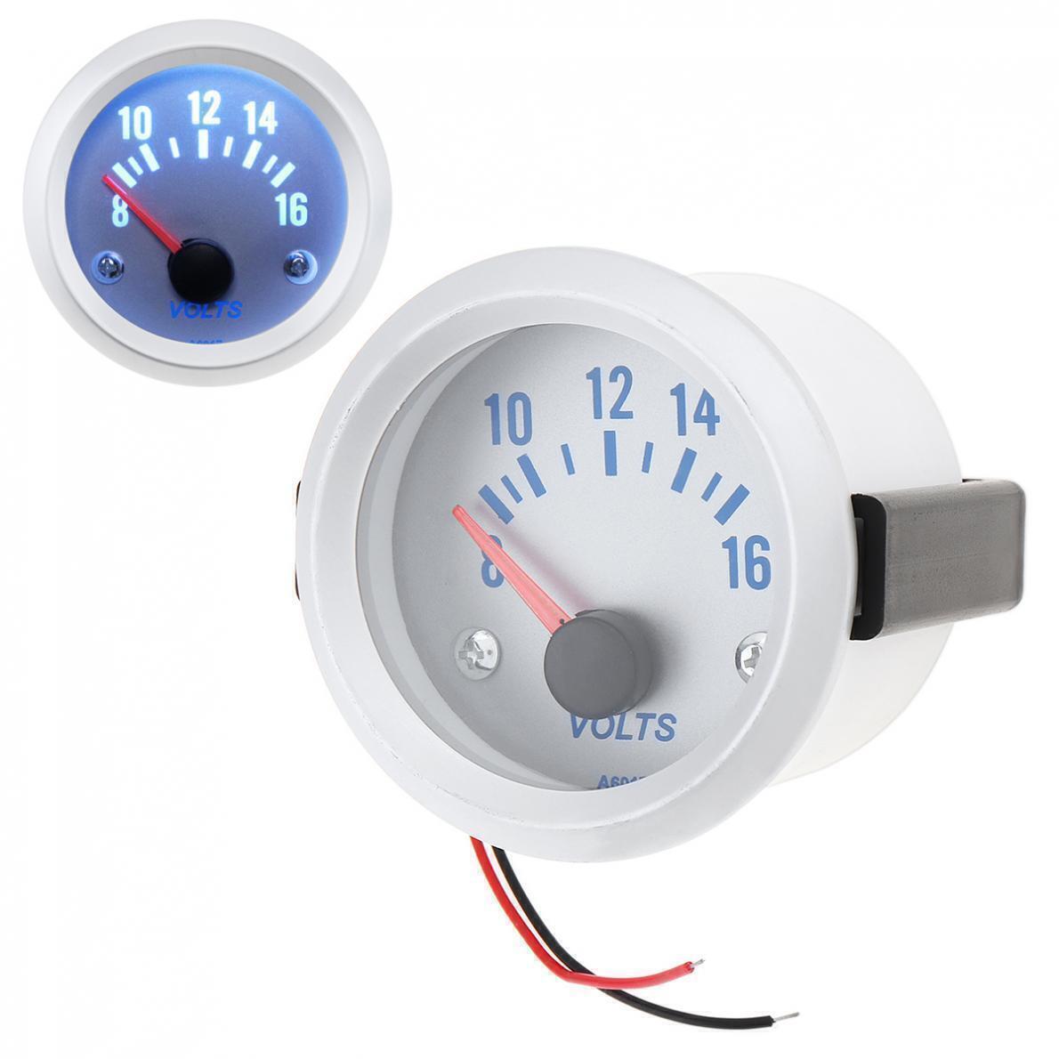 2'' 52mm Digital LCD Light Volt Voltage Meter Gauge Auto Car 8-16V Measurement