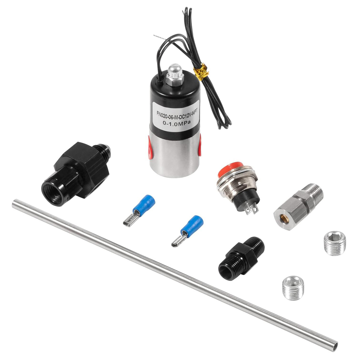 for Purging Nitrous Oxide System Line Nitrous Purge Valve Kit 16030 NOS 4AN