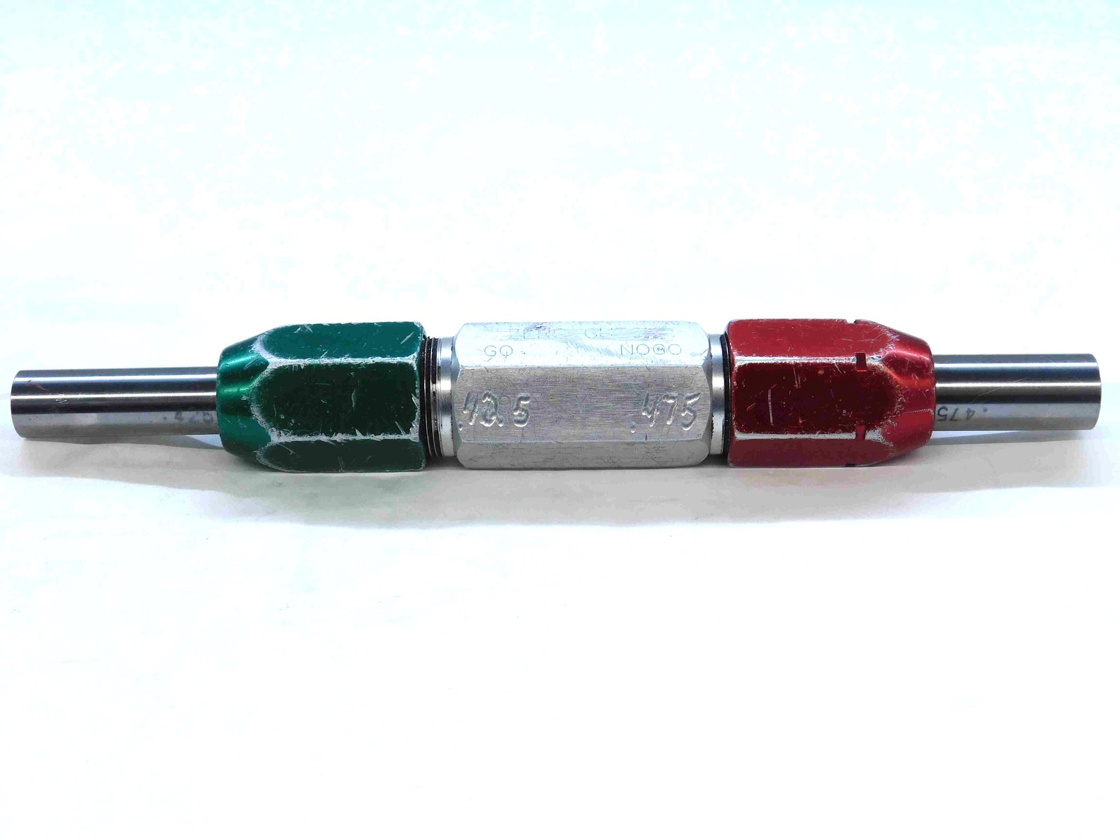.4250 & .4750 CL Y PIN PLUG GAGE GO NO GO .4219 +.0031 27/64 12 mm .425 .475