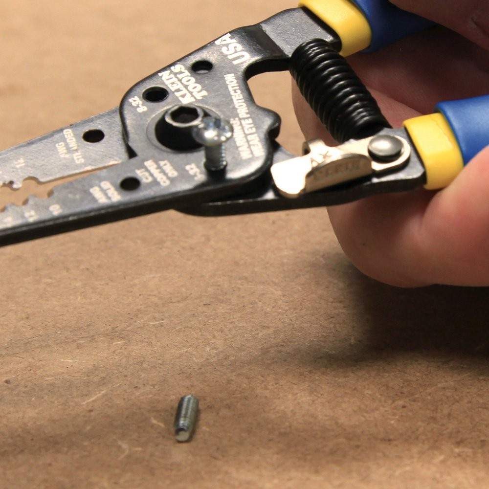 Wire Cutter and Stripper Tool - Made in USA, Cuts Stranded & Solid Copper Wire