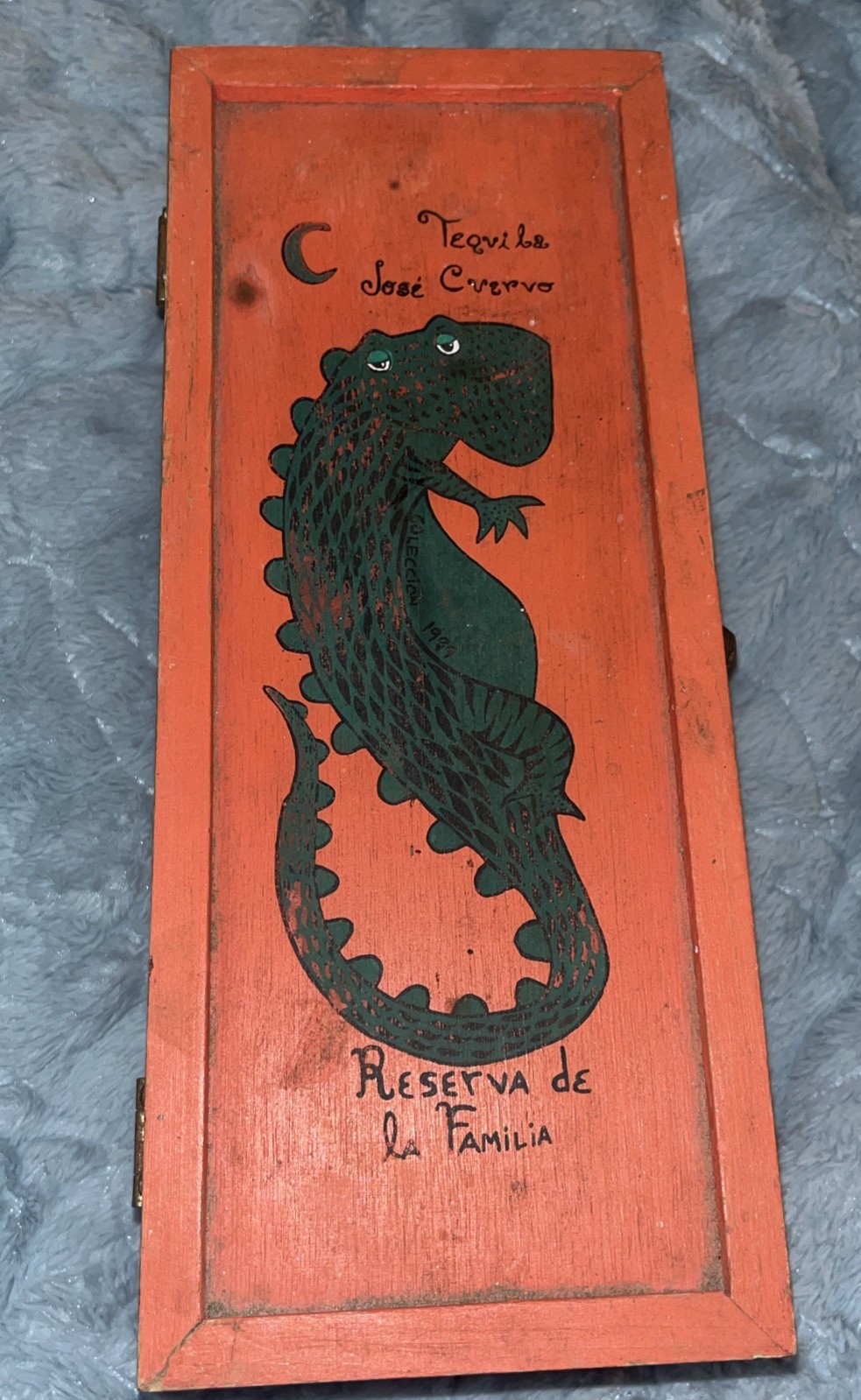 1999 Jose Cuervo Reserva de la Familia Art Box By Mexican Artist Leonardo Romero