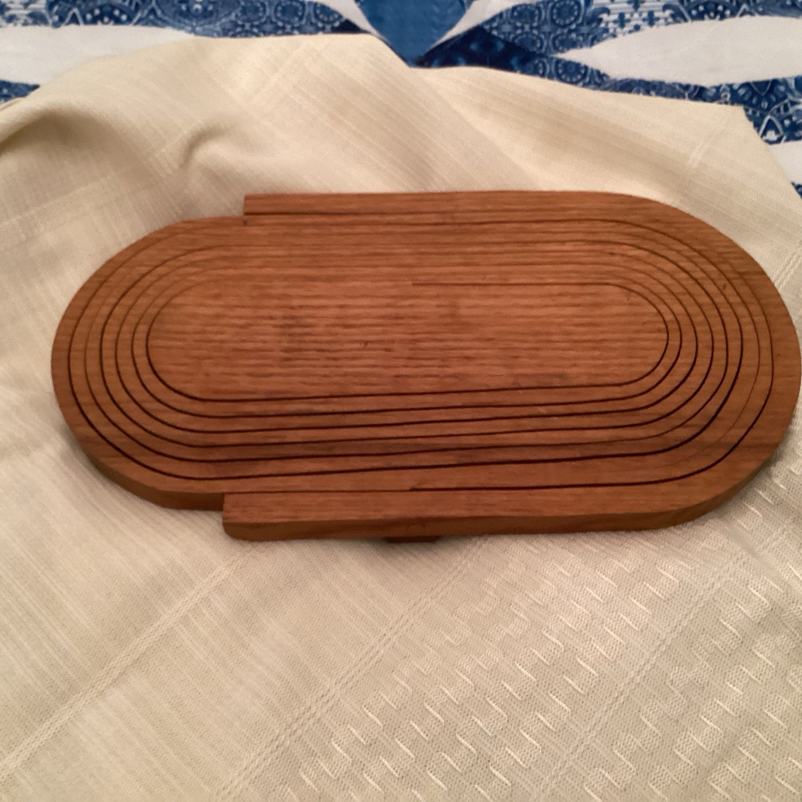 Handmade Wooden Collapsible Trivet Basket