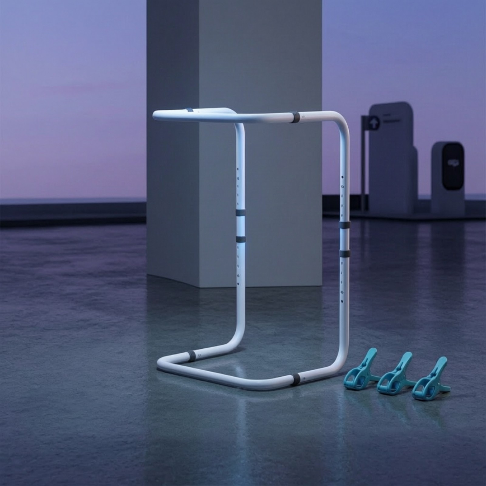 Blanket Lifter with Clips Height-Adjustable Blanket Lifter Sturdy for Guest