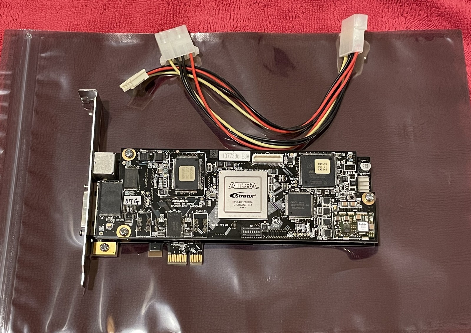 Olympus DP72 PCIe Interface Board DV585102 AW5546 Altera Stratix