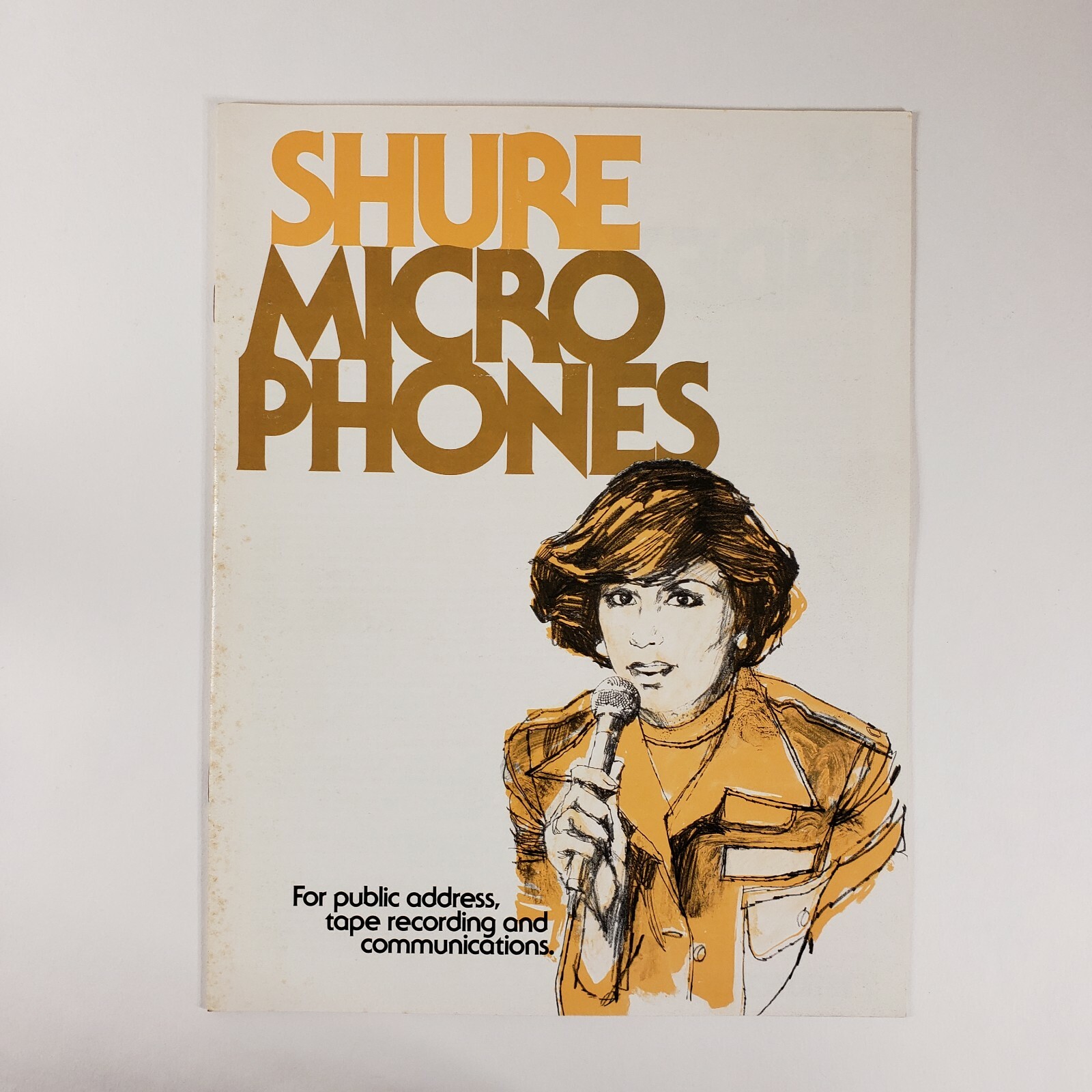 Shure Microphones Catalog 1978