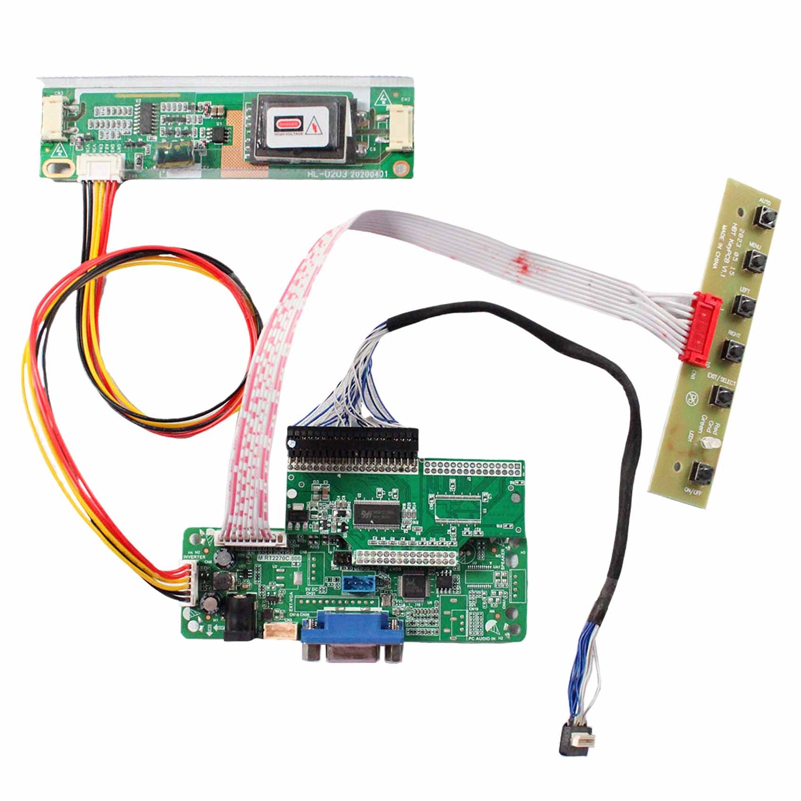 VGA LCD Controller Board For 10.4inch 640x480 LTM10C209A LTM10C209H LCD Panel