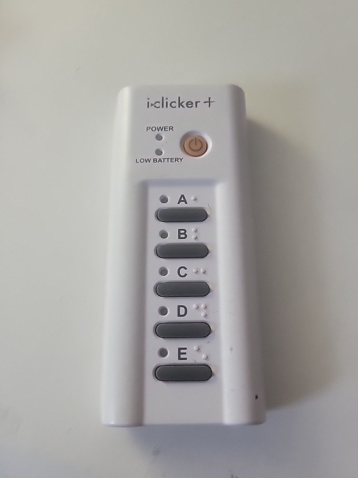 iClicker Plus RLR15 Student Classroom Response System Remote Control Replacement