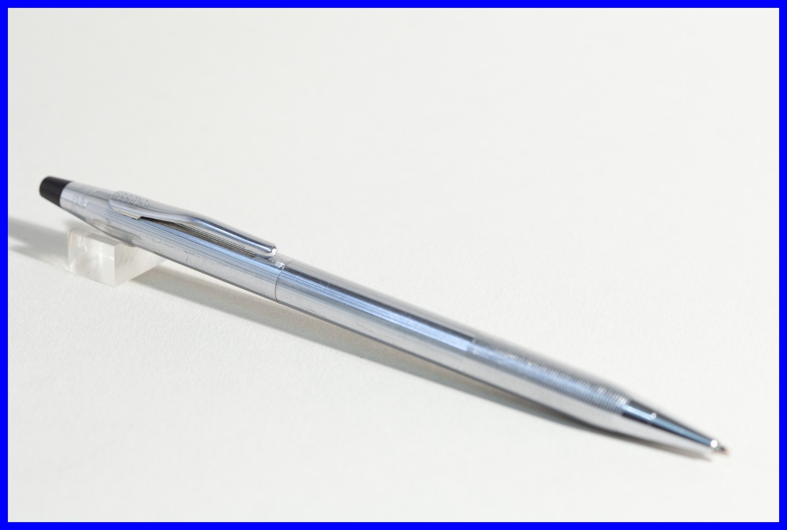 CROSS Century Ballpoint Pen In Steel With New Refill - Made In USA
