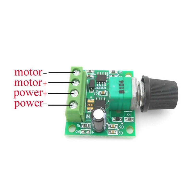 Useful Speed Controller Potentiometer (Linear) DC1.8-15V Knob Load Linear