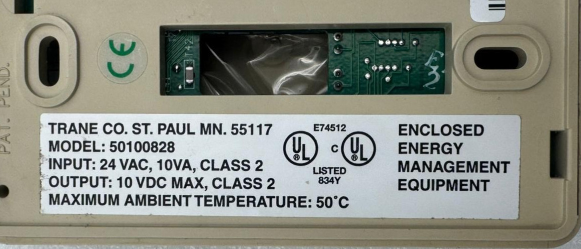 TRANE 5010-0828 CARBON ROOM SENSOR