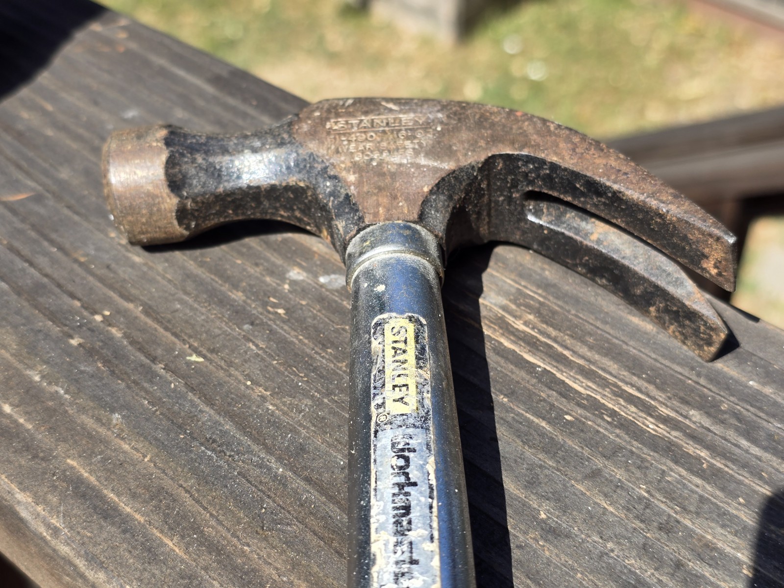 STANLEY Workmaster #51-490 16 OZ. CURVED CLAW HAMMER