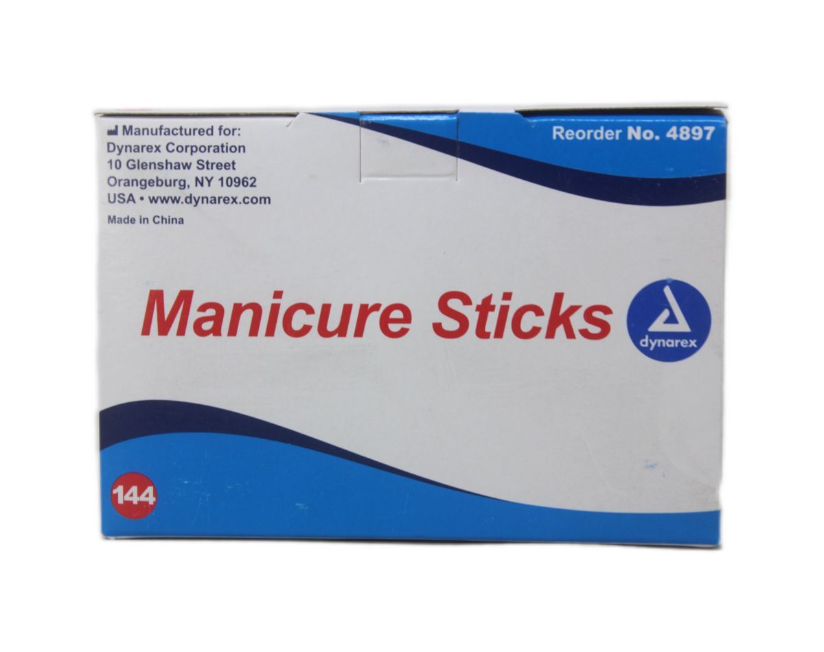 Dynarex 4897 Manicure Sticks - 144ct