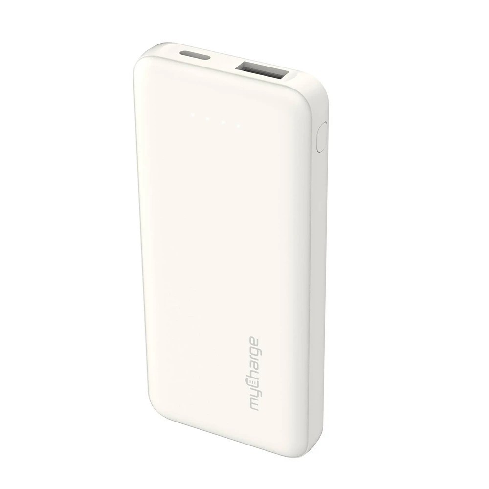 MyCharge 5000mAh Power & Go Power Bank - White