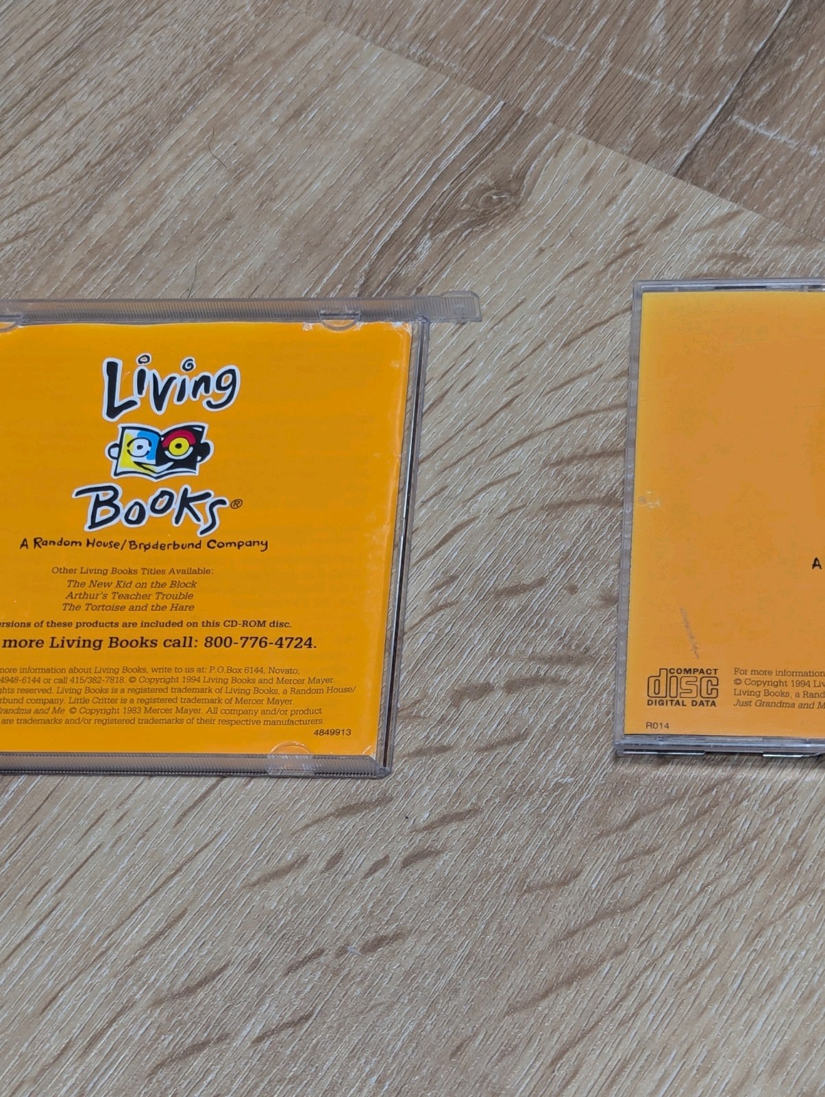 OBO Just Grandma and Me (Living books) by Mercer Mayer. CD in Original Case