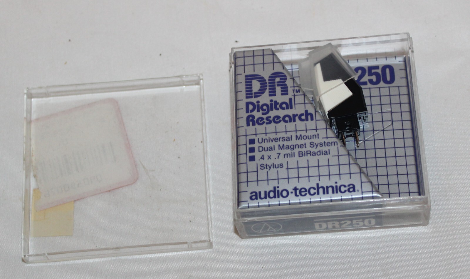 Audio-Technica Digital Research DR250 Turntable Stylus Cartridge Record Player