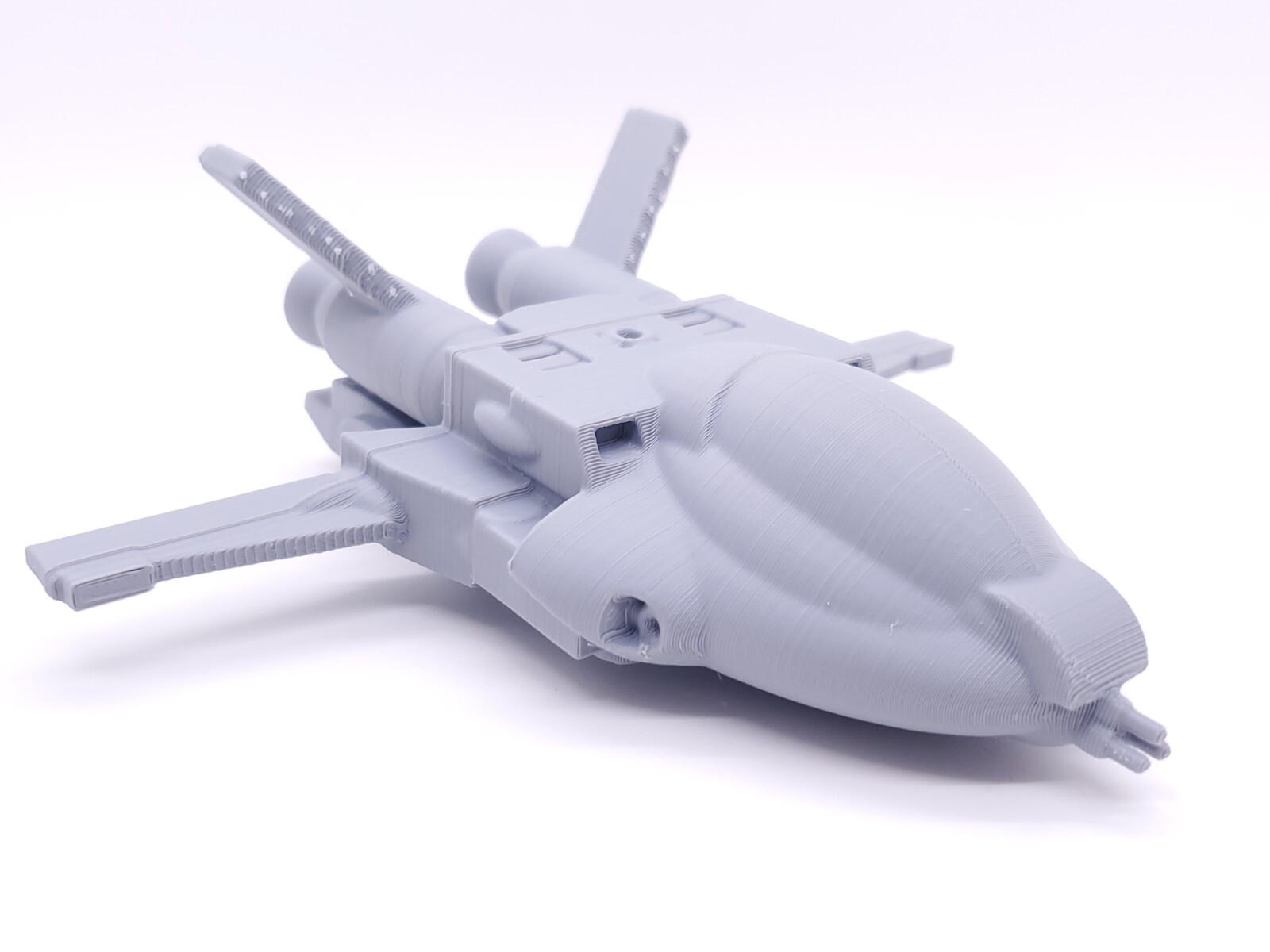 VF-8 Logan - 1", 3", 6" or 12" Model - Custom Kit Robotech Space Ship Veritech