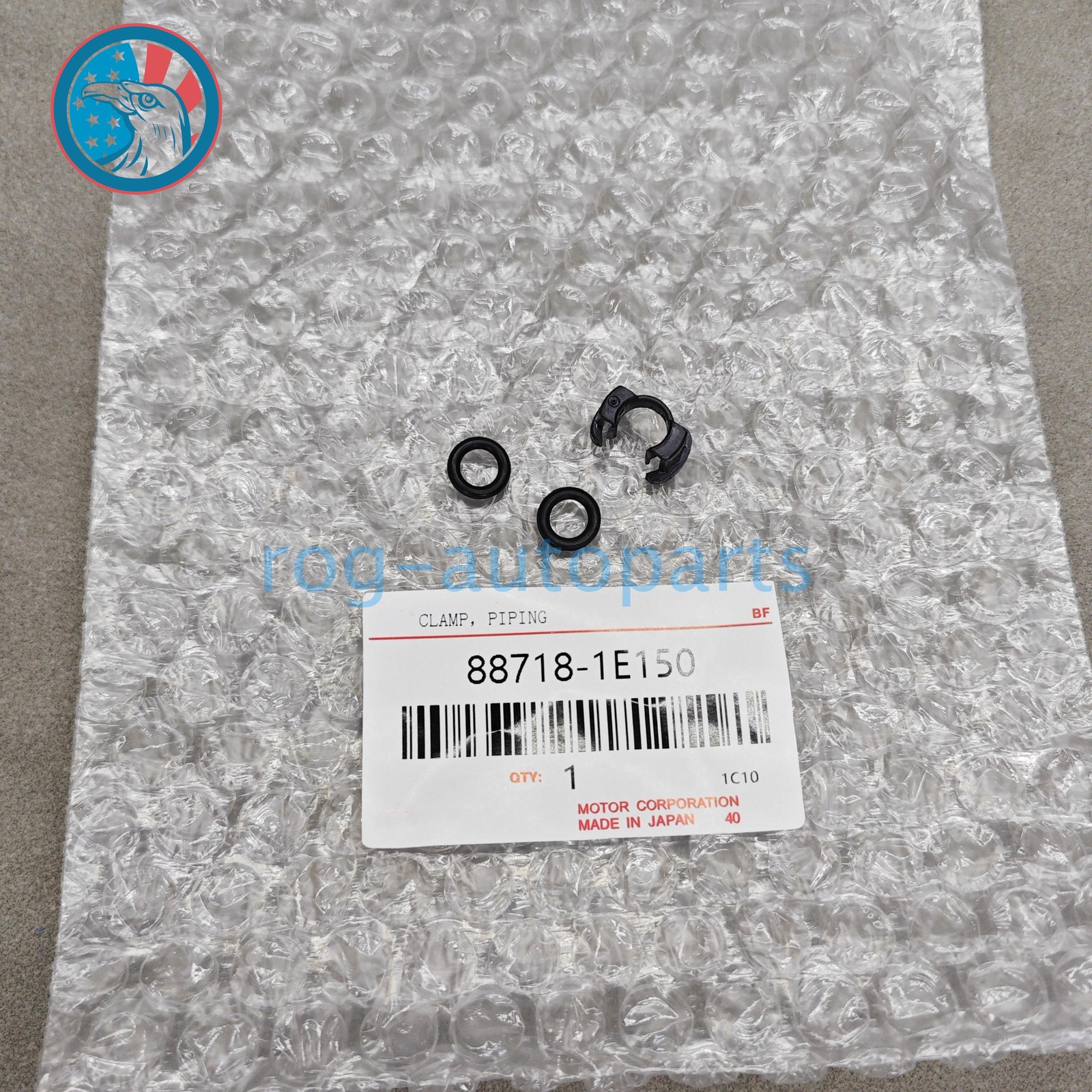 OEM!  A/C Condensing Pipe Clamp Black 88718-1E150 For Toyota Highlander 3.5L US