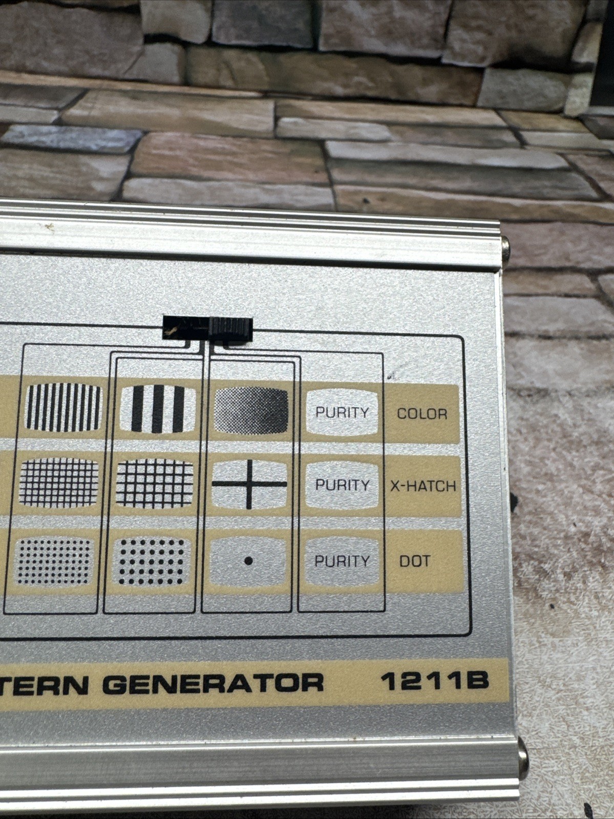 Bk Precision Color Pattern Generator 1211b Untested As Is