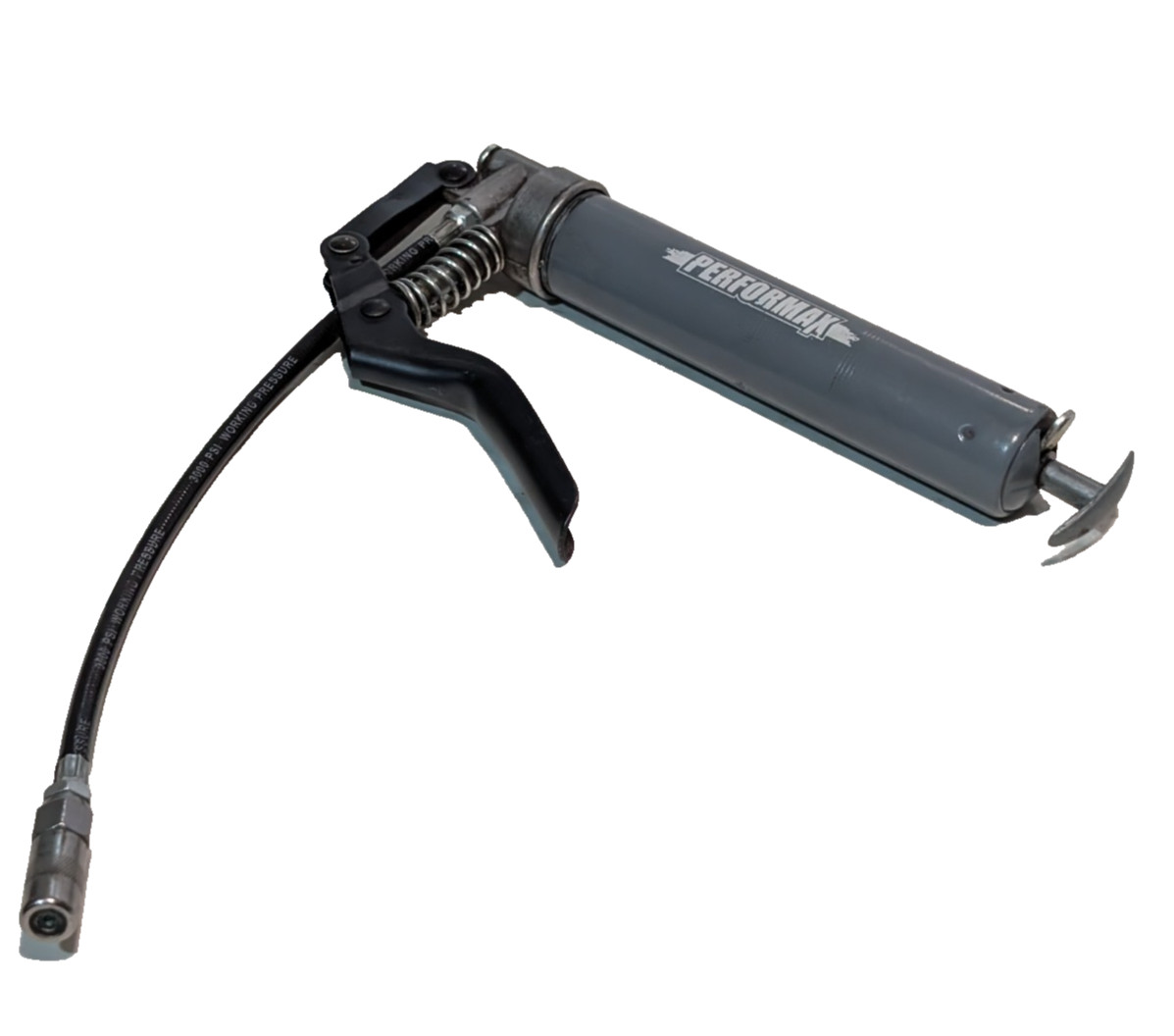 Performax Mini Grease Gun Tool with Flexible Hose, 3000 PSI Working Pressure