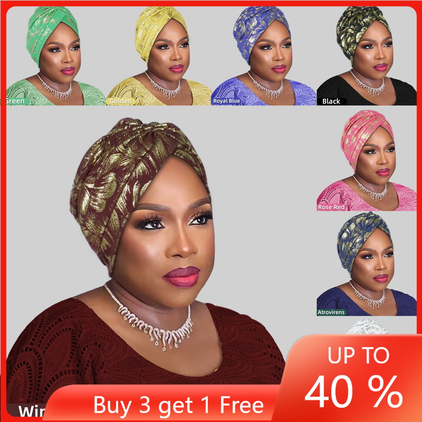 Women Hijab Hair Loss Caps African Beanie Muslim Turban Chemo Cancer Hats Wrap