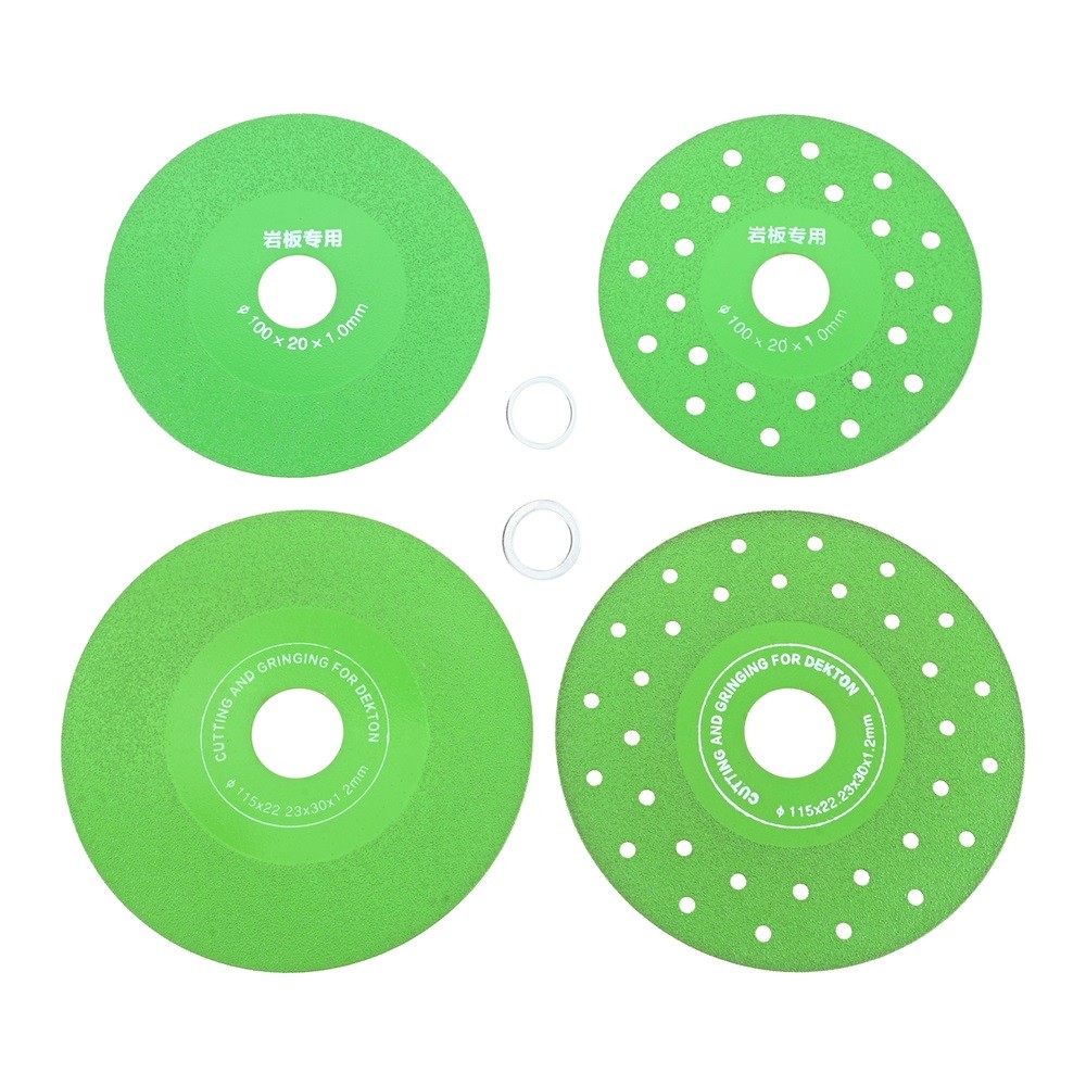 3PCS  4"/5" Rock Slab Diamond Grinding Disc For Marble/Quartz/Ceramic/Glass