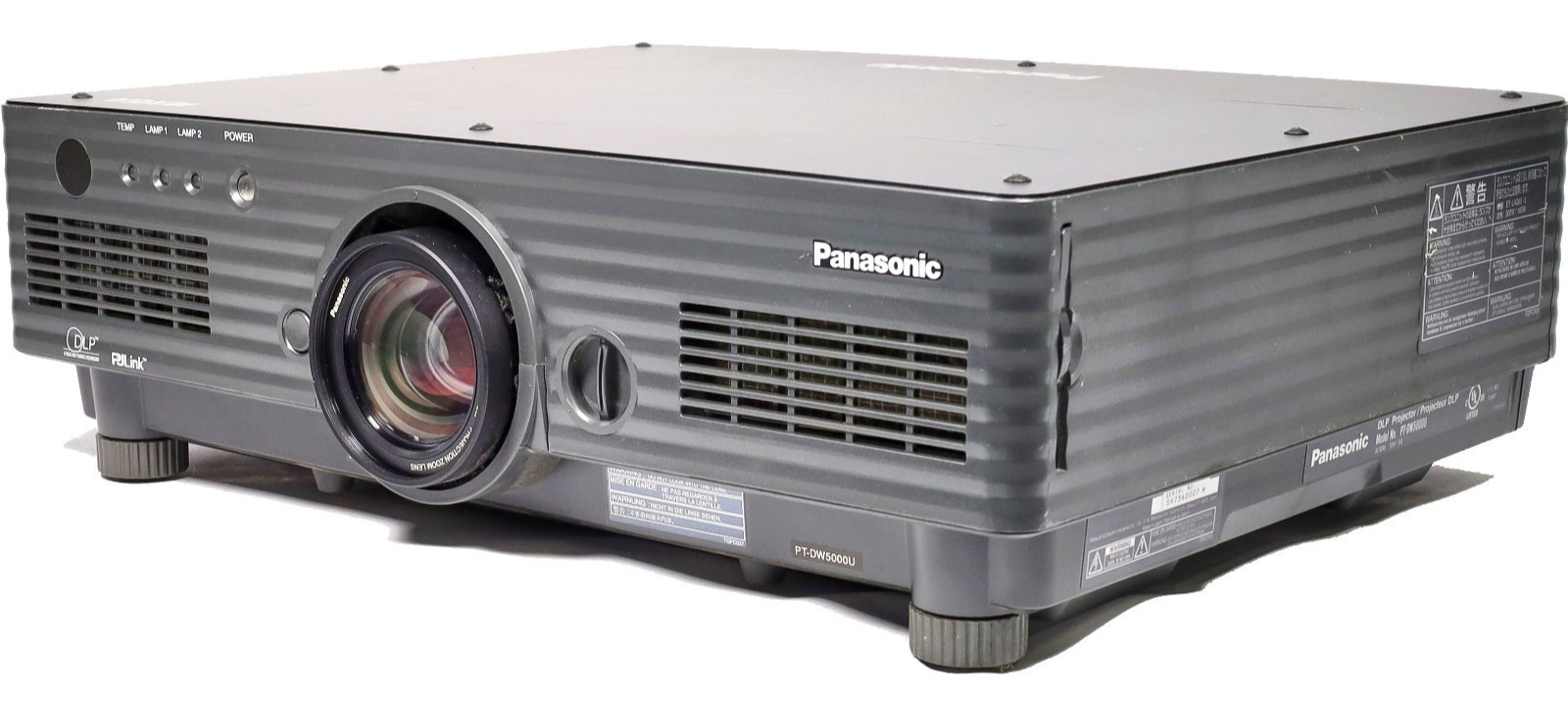 Panasonic PT-DW5000U DLP DLP Projector | WXGA | Dual Lamp
