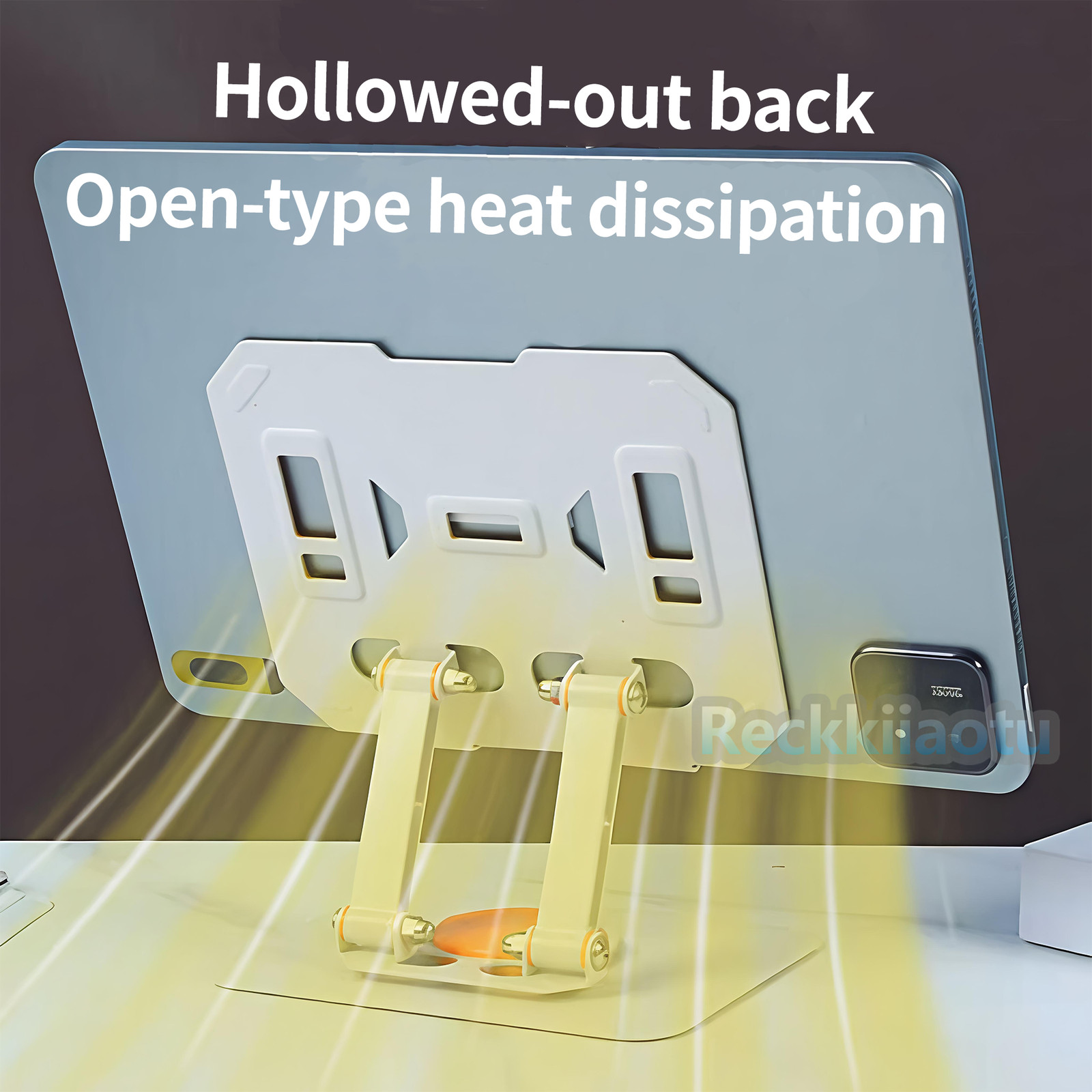 Adjustable Tablet Holder with 360° Rotation for 4-13" Devices