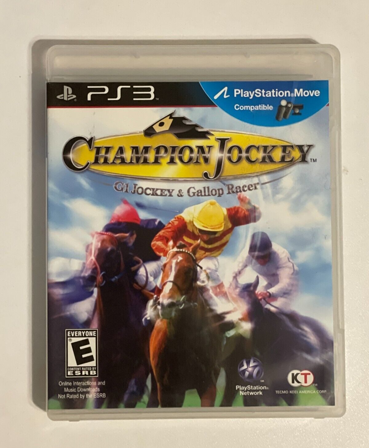 Champion Jockey: G1 Jockey & Gallop Race (Playstation 3) Case and Manual Only