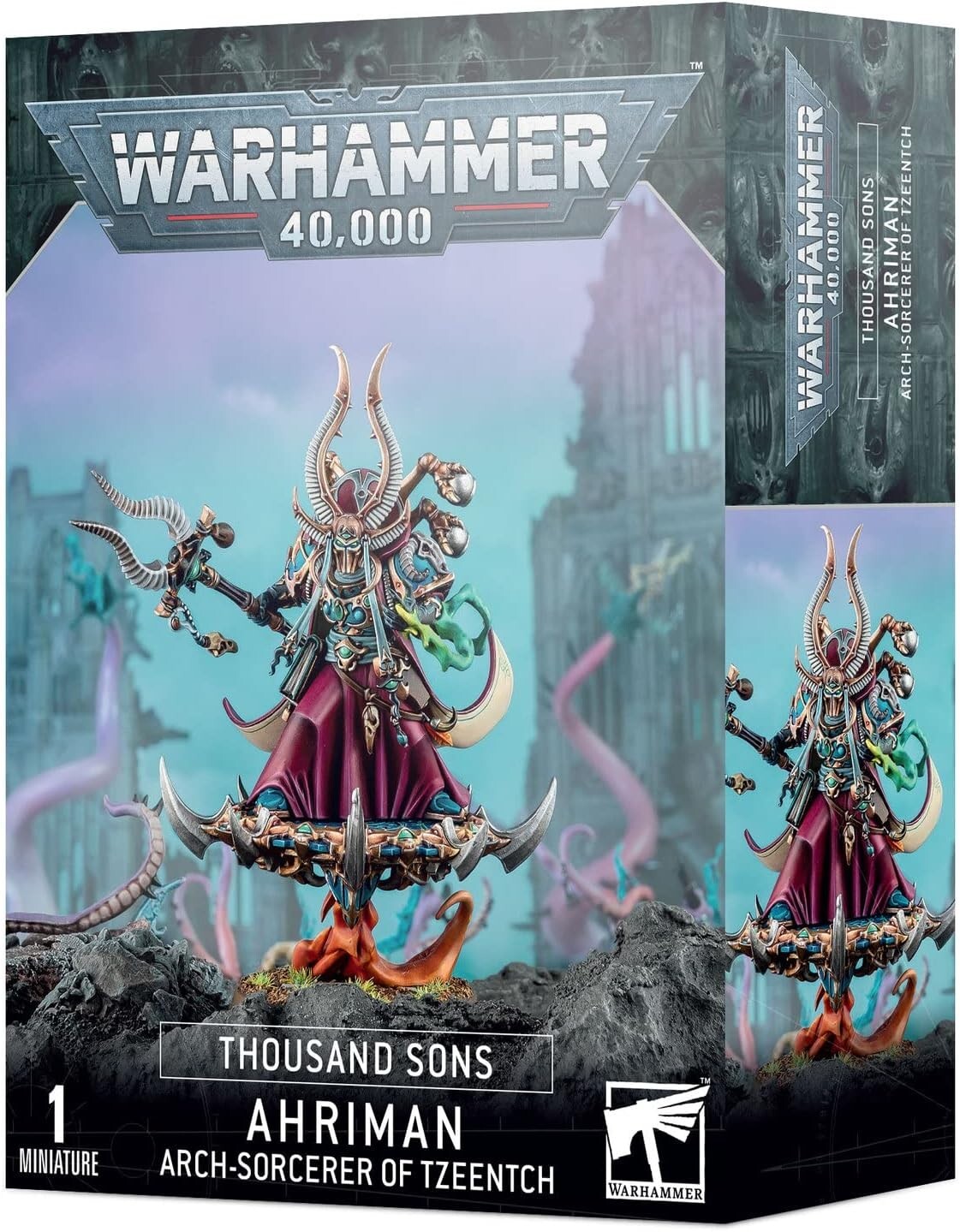 Thousand Sons: Ahriman, Arch-Sorcerer  of Tzeentch - Warhammer 40K - Brand New