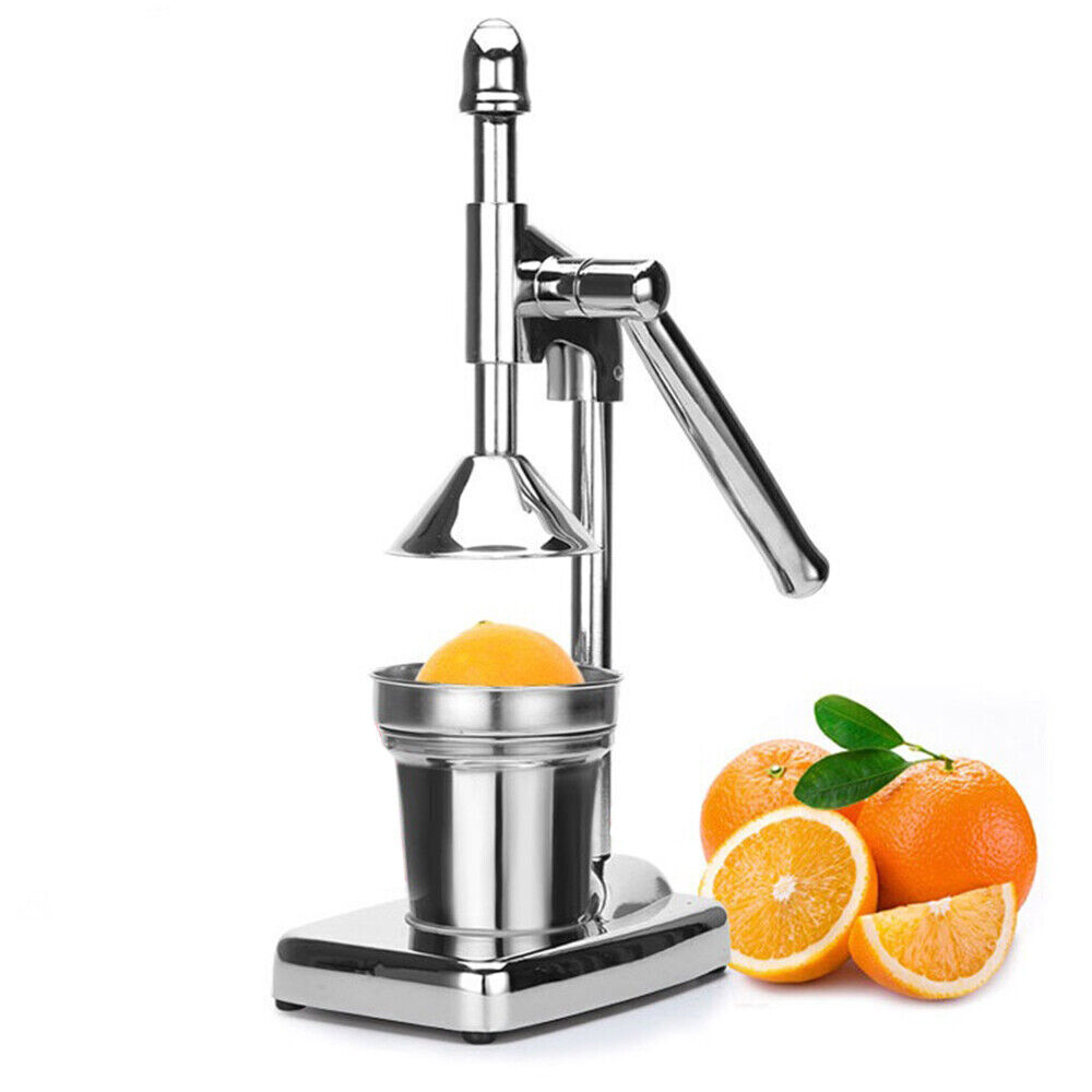Commercial Manual Hand Press Orange Lemon Juicer Fruit Squeezer Press Machine US