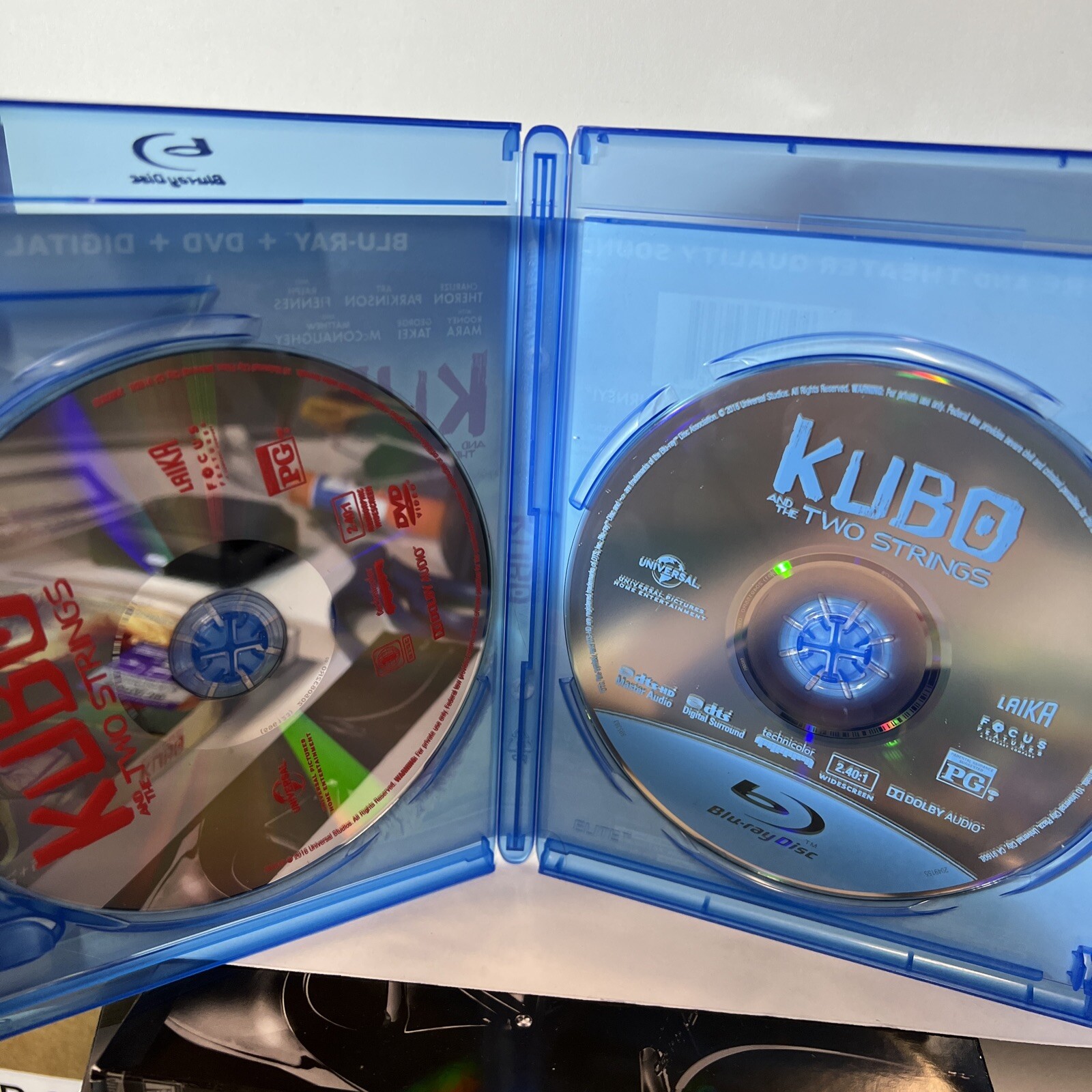 Kubo and the Two Strings (Blu-ray + DVD, 2016)