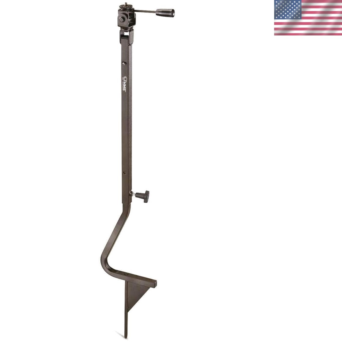 360-Degree Rotational Trail Camera Holder - Weather-Resistant Ground Mount