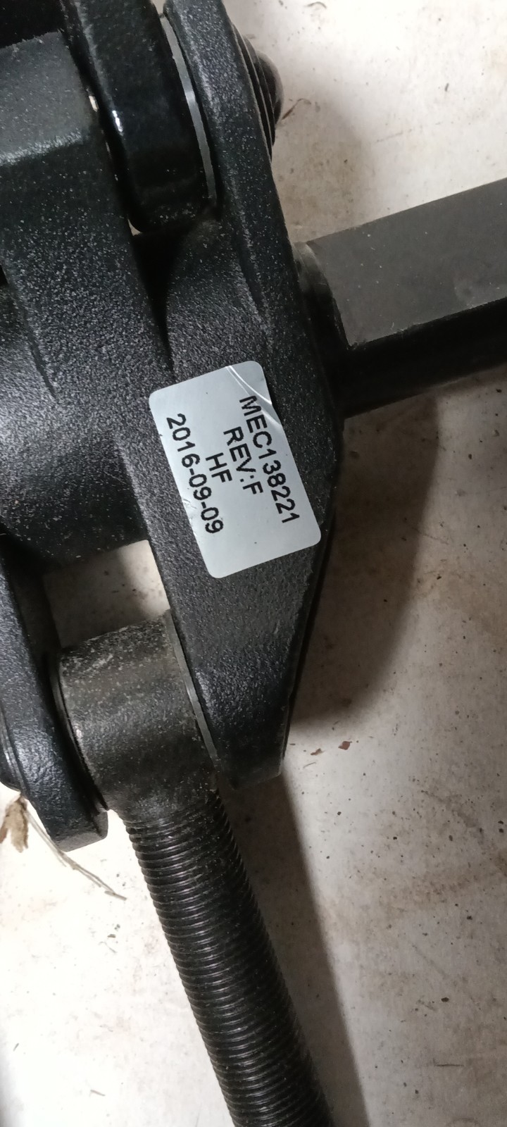 Quantum Edge 2.0 Power Wheelchair Articulating Armrest Mount Bracket turnbuckle