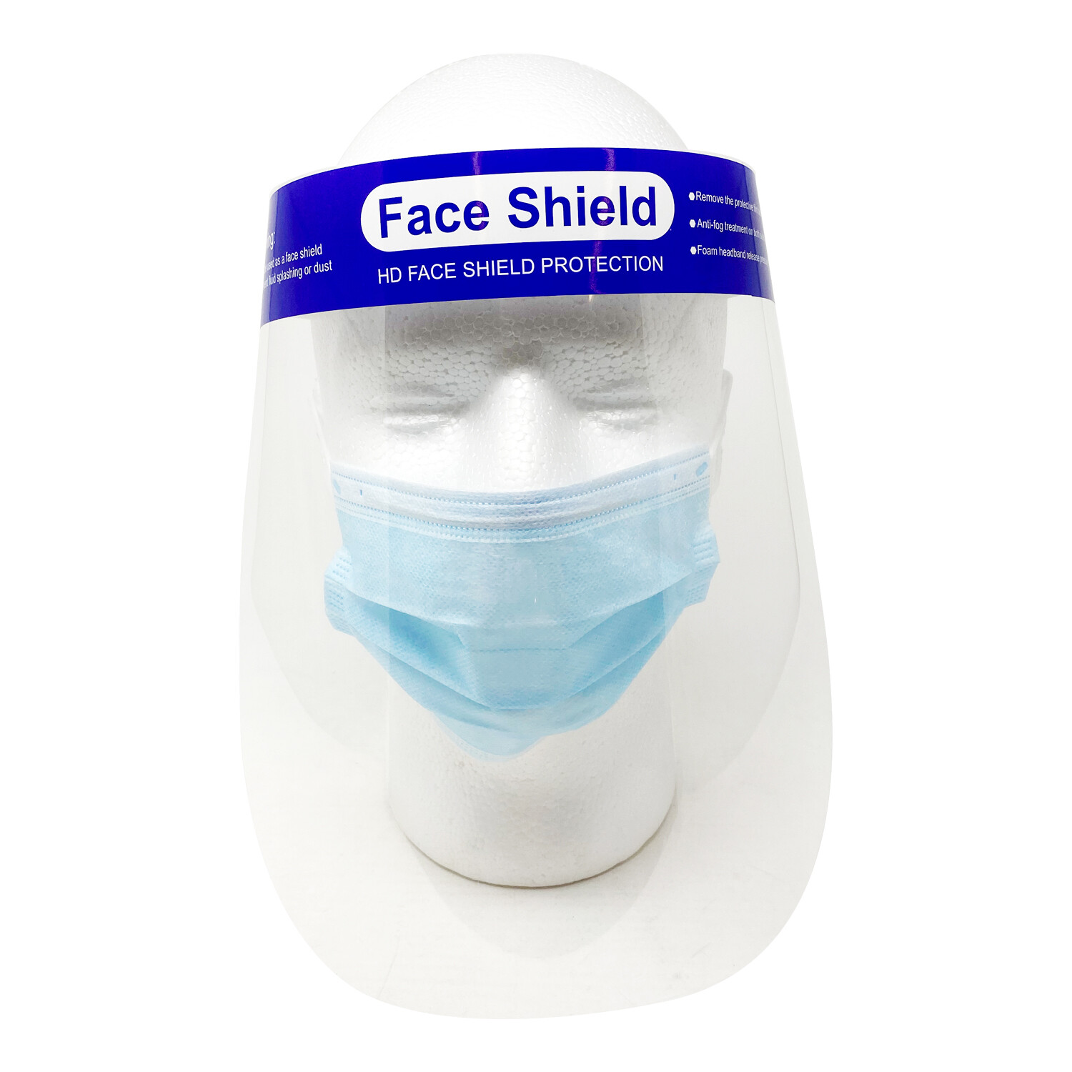 Safety Face Shield Mask Reusable Washable Protection Cover Anti Fog Anti-Splash