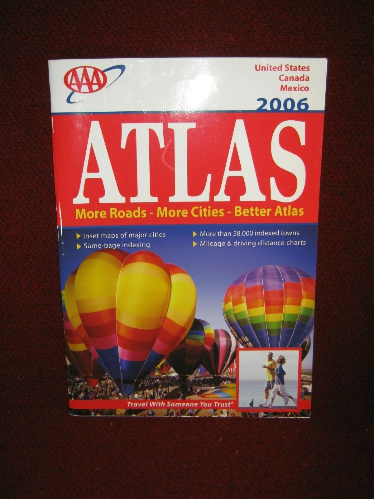 AAA  Atlas United States Canada Mexico 2006 Edition