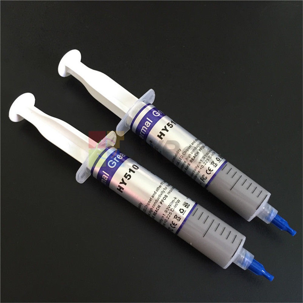 10x 30g Grey Thermal Conductive Grease Paste For CPU GPU Chipset Cooling HY510