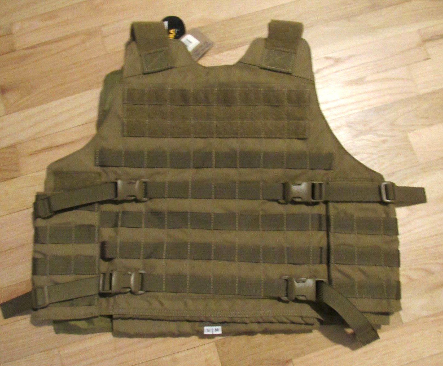 Tactical Tailor Low profile Armor carrier Small Medium Brown vest only