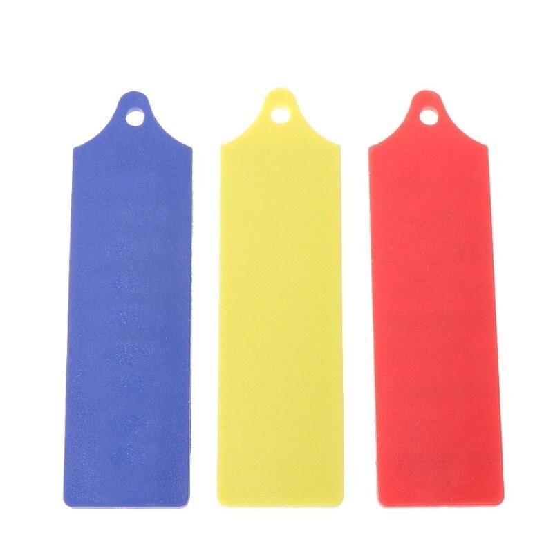 3Pcs/Set Diamond Sharpening Whetstone Coarse Medium Sharpening Cutter Stone New