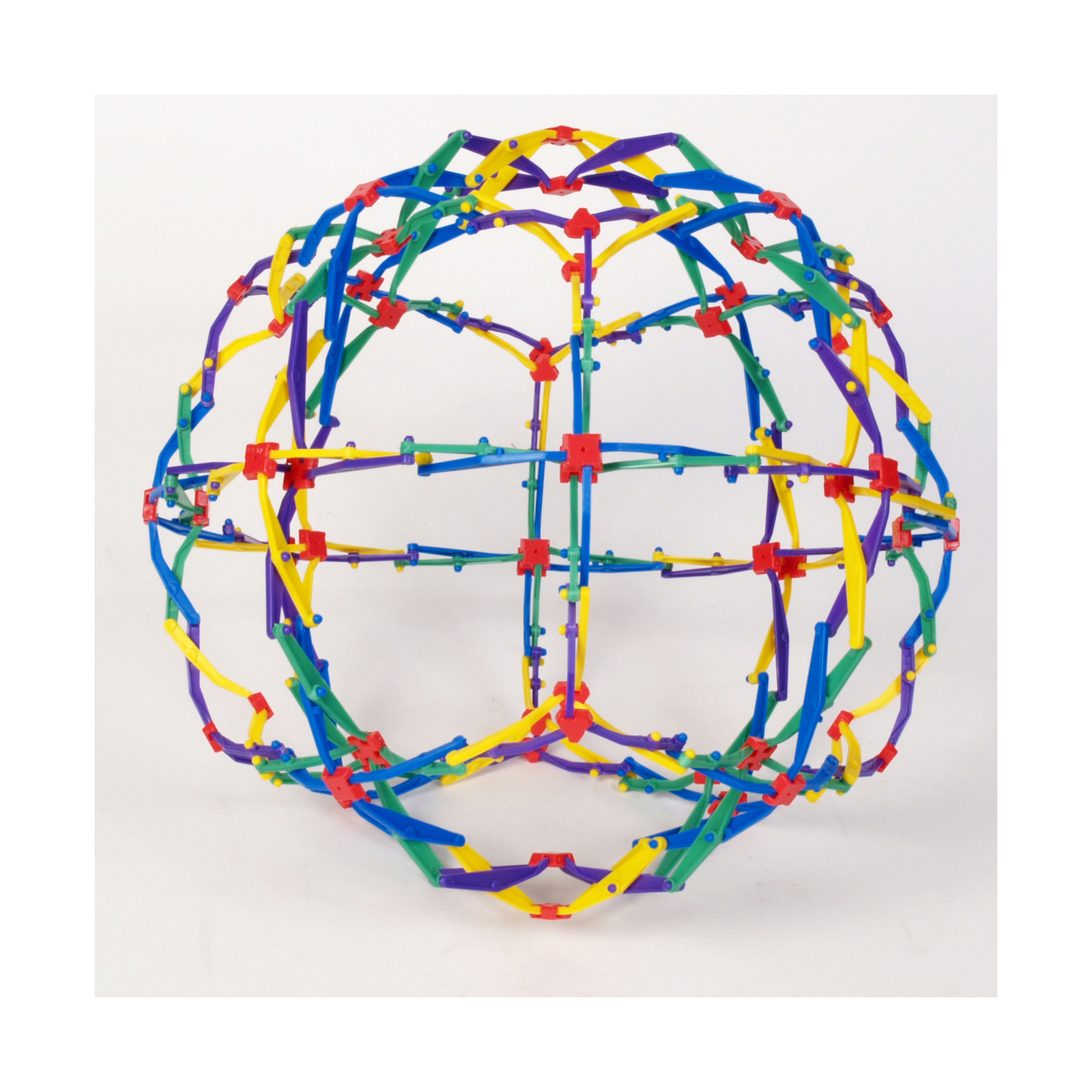 New - Hoberman Mini Sphere - Rainbow - Ages 4+ | 1 player